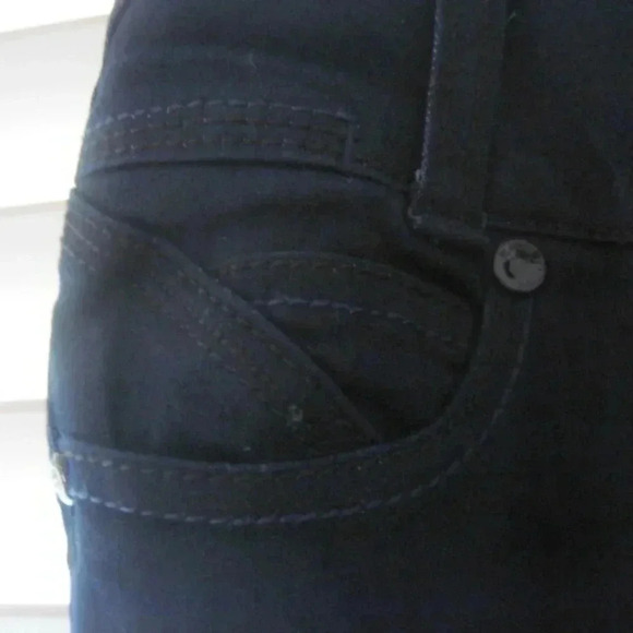 NWT ALMOST FAMOUS Dark Wash Skinny Jeans Size 1 - Picture 9 of 9